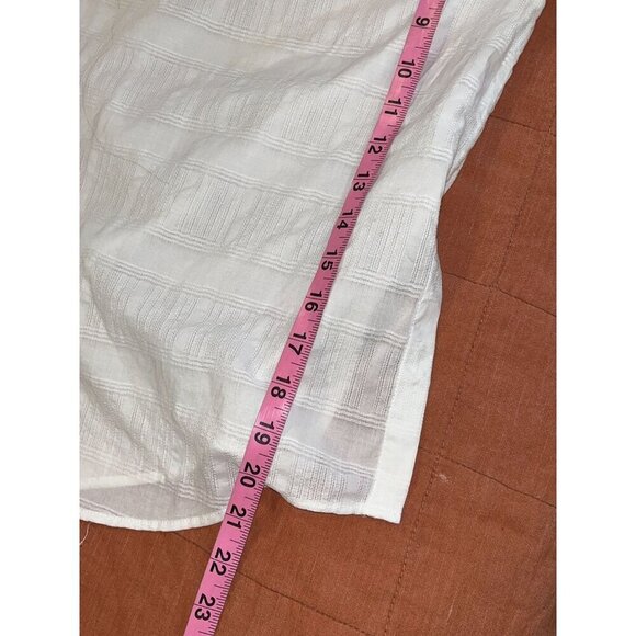 Rag & Bone White Off-Shoulder Cotton Pullover Long Sleeve Blouse Women's Size XS - Picture 5 of 7